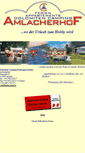 Mobile Screenshot of amlacherhof.at